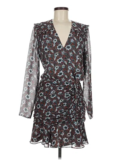 Pre-owned Veronica Beard Cocktail Dress In Gray