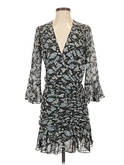 Pre-owned Veronica Beard Cocktail Dress In Gray