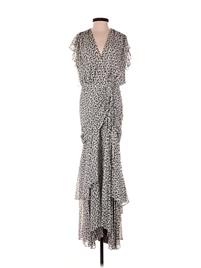 Pre-owned Veronica Beard Cocktail Dress In Gray
