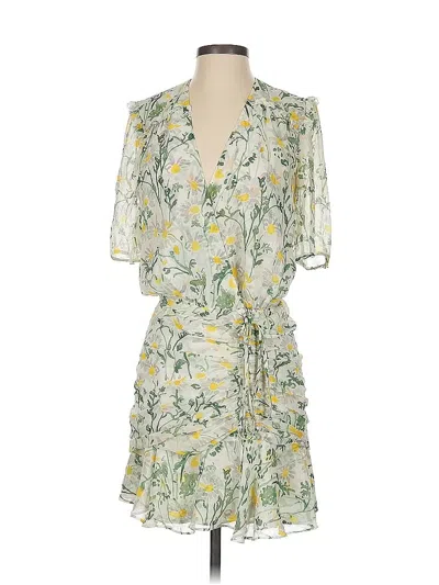 Pre-owned Veronica Beard Cocktail Dress In Green