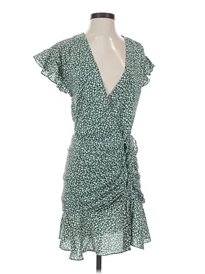 Pre-owned Veronica Beard Cocktail Dress In Green