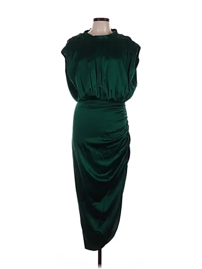 Pre-owned Veronica Beard Cocktail Dress In Green
