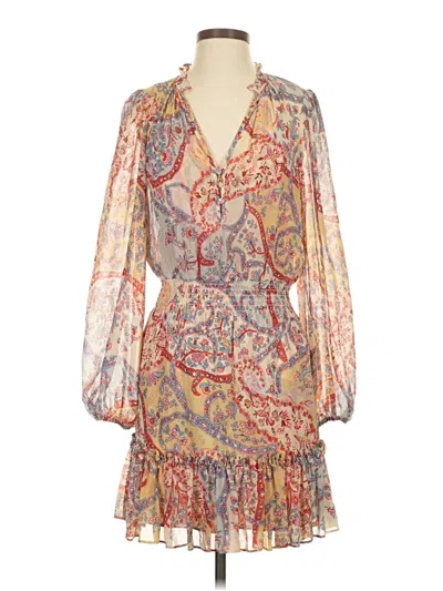 Pre-owned Veronica Beard Cocktail Dress In Orange