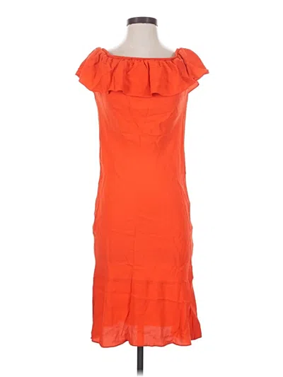 Pre-owned Veronica Beard Cocktail Dress In Orange