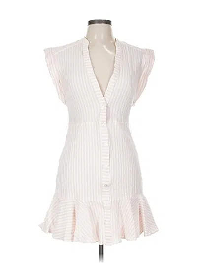 Pre-owned Veronica Beard Cocktail Dress In White