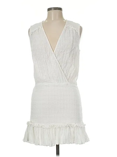 Pre-owned Veronica Beard Cocktail Dress In White