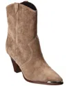 Veronica Beard Cody Suede Bootie In Brown