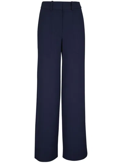 Veronica Beard Cole Palazzo Pants In Blue