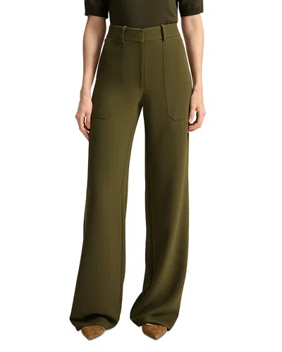 Veronica Beard Cole Pants In Green