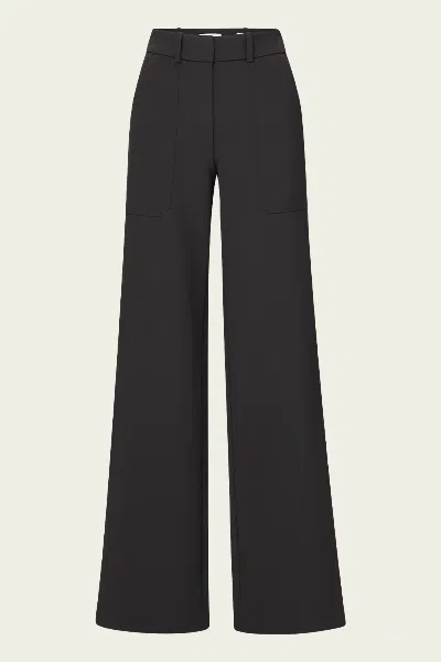 VERONICA BEARD COLE WIDE-LEG PANT IN BLACK