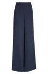 Veronica Beard High-waisted Tailored Trousers In Navy