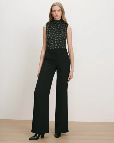 Veronica Beard Cole Wide-leg Pant In Black