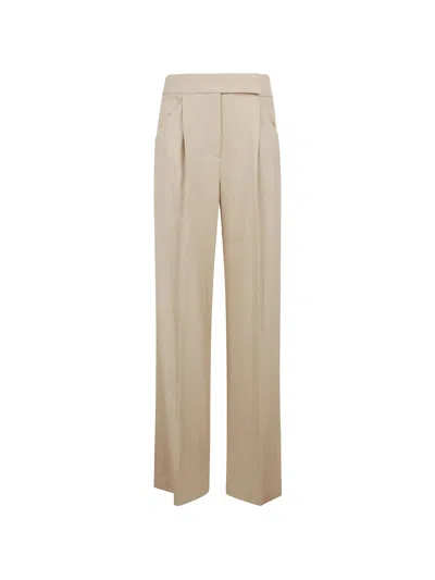 Veronica Beard Coll Trousers In Neutral
