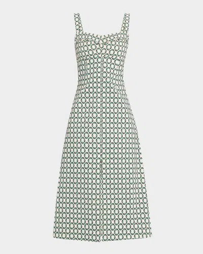 Veronica Beard Colleen Sleeveless Midi Dress