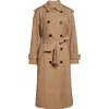 Veronica Beard Conneley Dickey Trench Coat In Blue