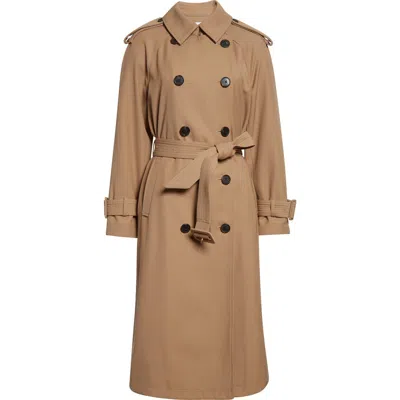 Veronica Beard Conneley Dickey Trench Coat In Blue
