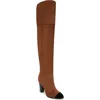 Veronica Beard Conrad Knee High Boot In Cedar/black