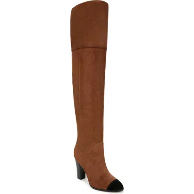 Veronica Beard Conrad Knee High Boot In Cedar/black