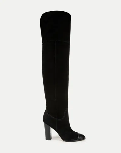 Veronica Beard Conrad Over-the-knee Boot In Black