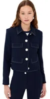 Veronica Beard Constantine Jacket Navy In Navy