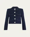 Veronica Beard Constantine Tailored Jacket In Navy