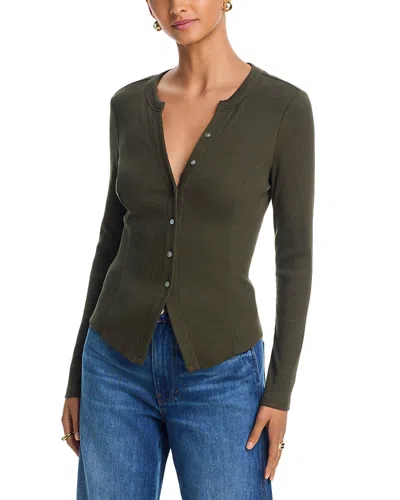 Veronica Beard Cordis Top In Green