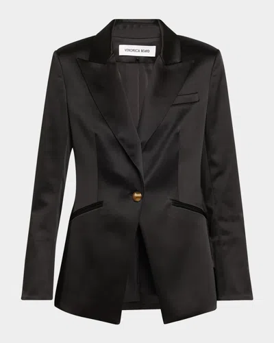Veronica Beard Costello Dickey Jacket In Black