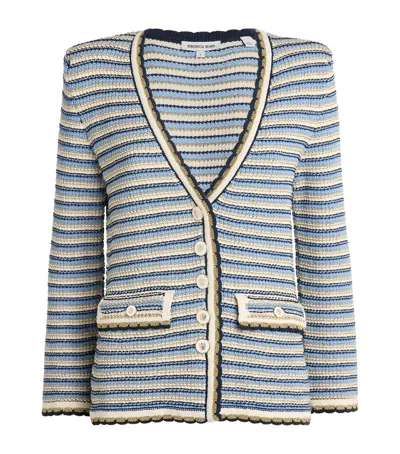 Veronica Beard Cotton-blend Ceriani Cardigan In Multi