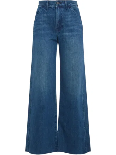 Veronica Beard Cotton Jeans In Blue