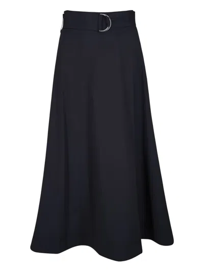 Veronica Beard Cotton Midi Skirt