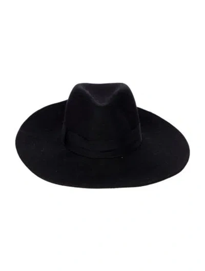 Pre-owned Veronica Beard Cowboy Hat In Black