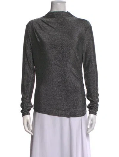 Pre-owned Veronica Beard Cowl Neck Sweater In Grey