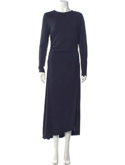 Pre-owned Veronica Beard Crew Neck Long Dress