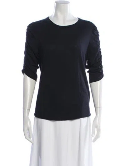 Pre-owned Veronica Beard Crew Neck Long Sleeve Top