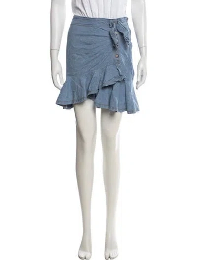 Pre-owned Veronica Beard Crew Neck Mini Dress In Multi