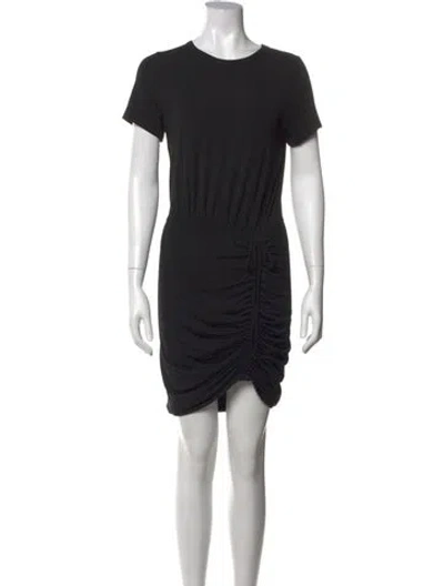 Pre-owned Veronica Beard Crew Neck Mini Dress W/ Tags In Black