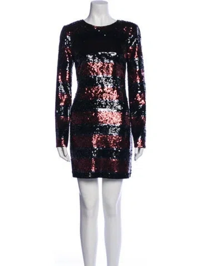 Pre-owned Veronica Beard Crew Neck Mini Dress W/ Tags In Multi
