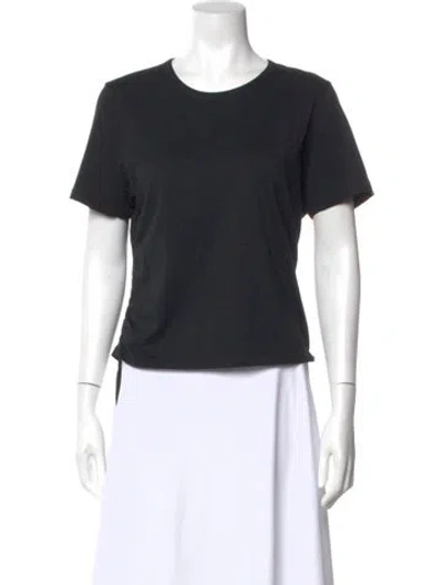 Pre-owned Veronica Beard Crew Neck Short Sleeve T-shirt W/ Tags In Black