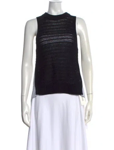 Pre-owned Veronica Beard Crew Neck Sleeveless Top In Multi