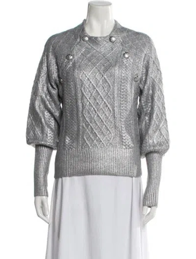 Pre-owned Veronica Beard Crew Neck Sweater