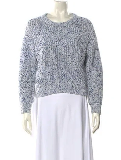 Pre-owned Veronica Beard Crew Neck Sweater In Blue