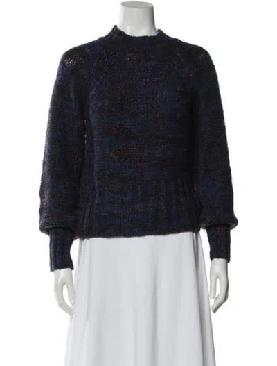 Pre-owned Veronica Beard Crew Neck Sweater In Blue