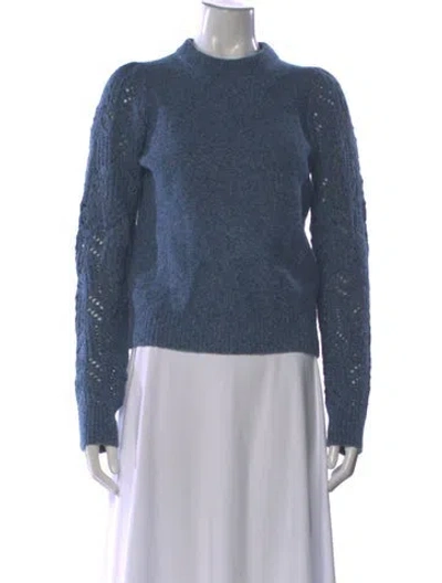 Pre-owned Veronica Beard Crew Neck Sweater In Blue