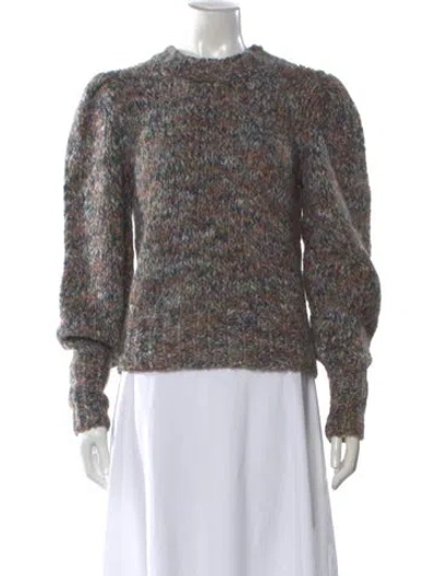 Pre-owned Veronica Beard Crew Neck Sweater In Gray