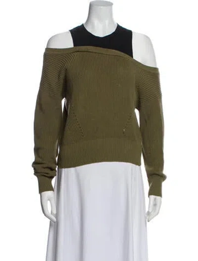 Pre-owned Veronica Beard Crew Neck Sweater In Multi