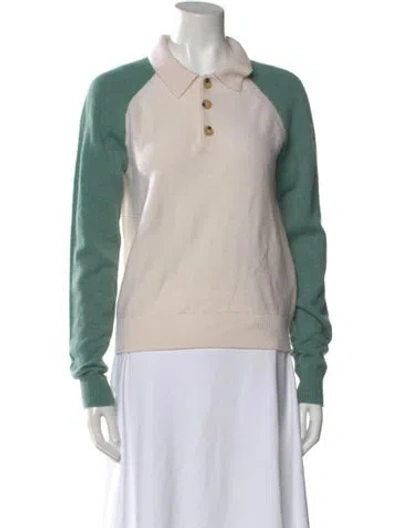 Pre-owned Veronica Beard Crew Neck Sweater In Neutral