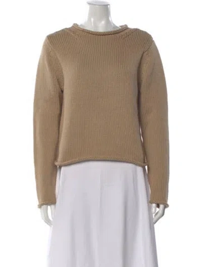 Pre-owned Veronica Beard Crew Neck Sweater In Neutral