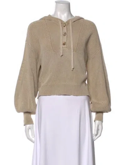 Pre-owned Veronica Beard Crew Neck Sweater In Neutral