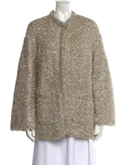 Pre-owned Veronica Beard Crew Neck Sweater In Neutrals