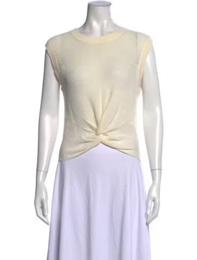 Pre-owned Veronica Beard Crew Neck Sweater In Neutrals